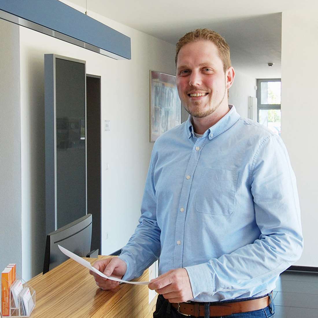Henning Schliefke gehört auch zum starken Team für Lictwerbung Osnabrück