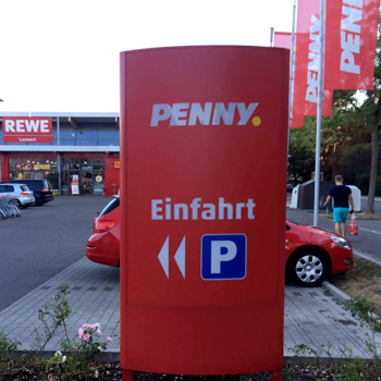 Penny – Individualisierter Außenwerbeauftritt